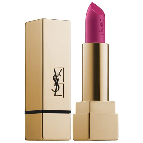 ysl rouge pur couture fuchsia pink review|ysl pink pur couture.